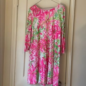 Lilly Pulitzer 3/4 sleeve dress